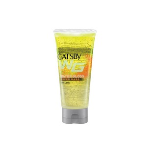 Gatsby Water Gloss Tube / Gel Rambut - 100g / SUPER HARD