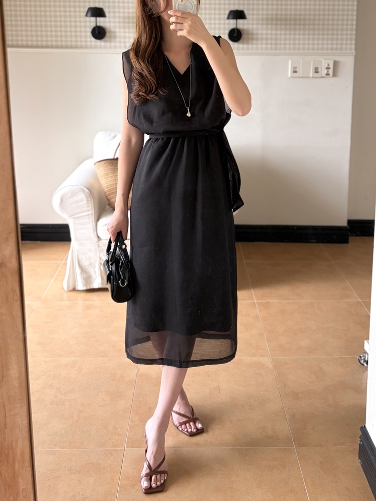 The Romance Two-Way Dress (Black)