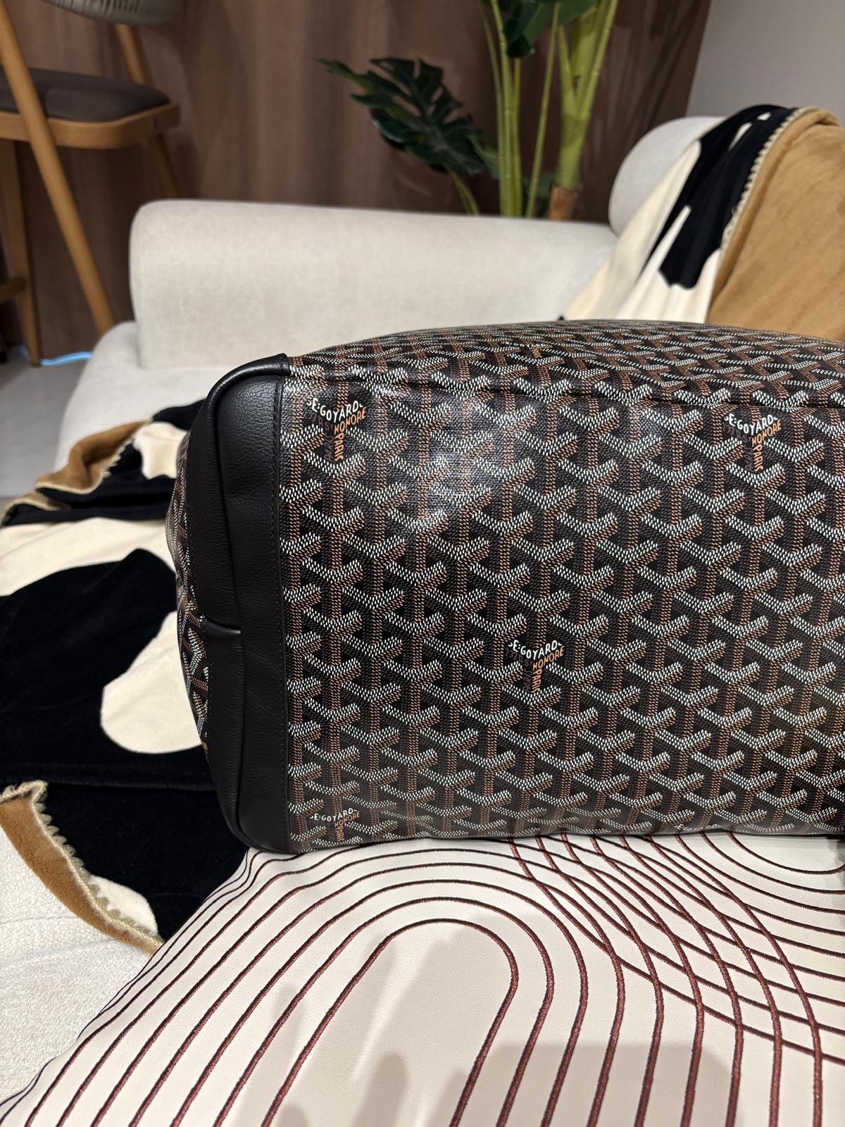 Goyard Artois GM Tote Bag noir 100%Authentic ,98%new ✅專門店收據✅塵袋