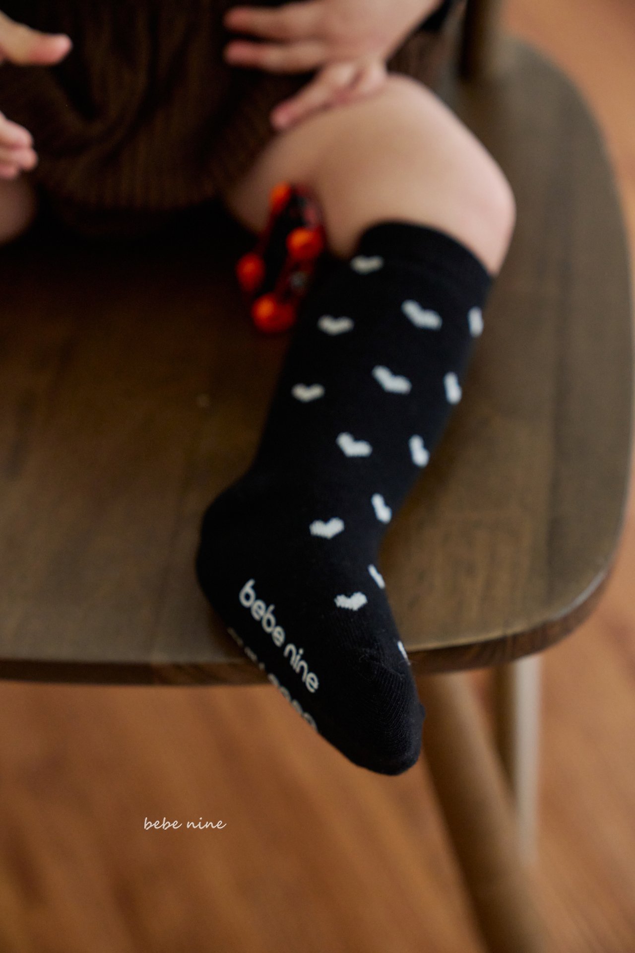 Bebenine Nine Heart Knee Socks Set