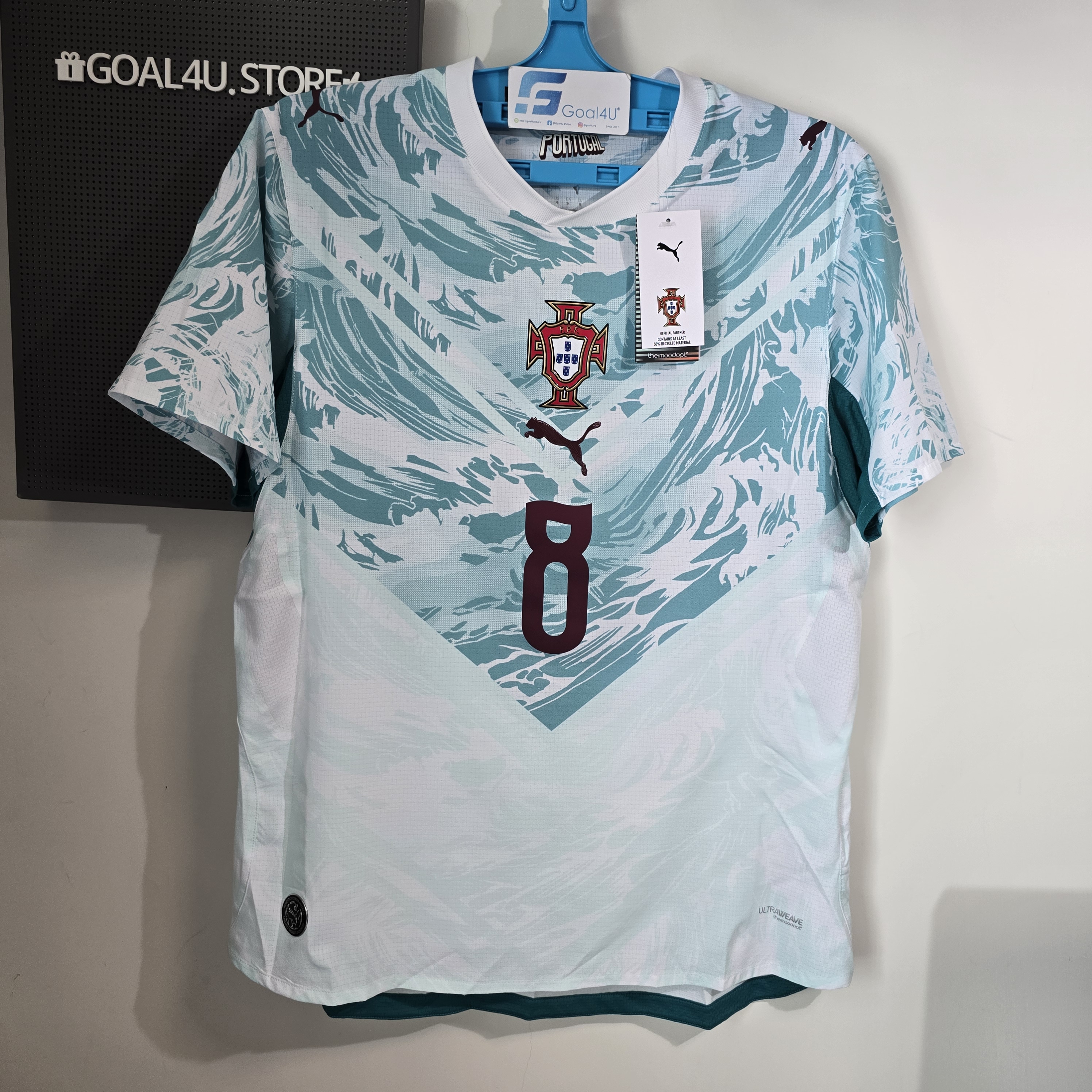英雄的深海盔甲🌊 Puma Portugal 葡萄牙 2026-27 ULTRAWEAVE 作客球員版球衣 (可加印字章) 783286