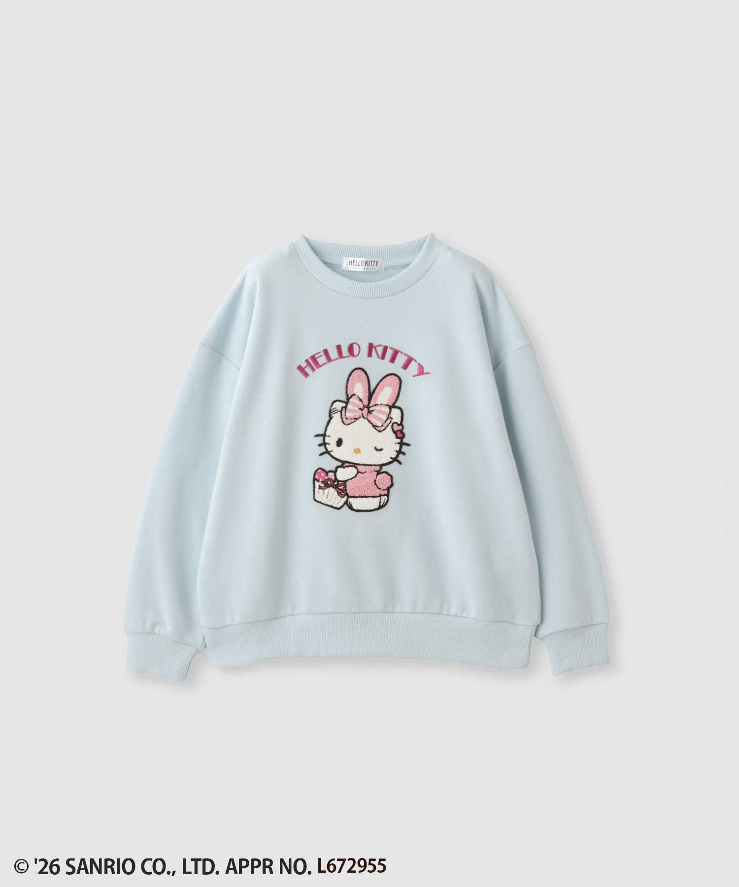🆕【⭐訂購⭐】  🇯🇵日本直送 🌀 #Sanrio sagara刺繡 衞衣[3款選] 🌀 [ELJA-0114][261113]