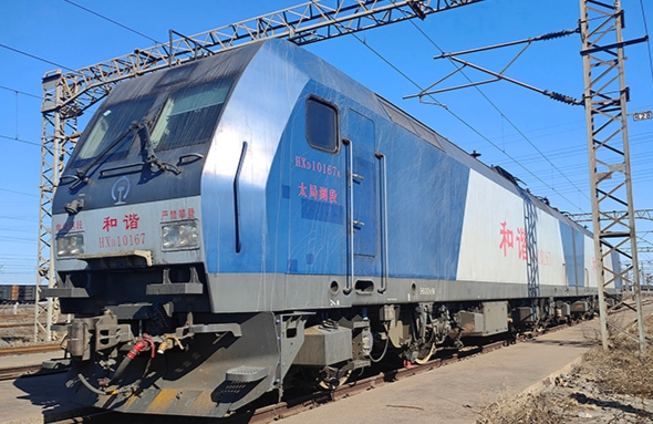 中國HXD1進口型重聯電力機車 長鳴N比