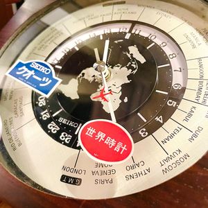全新 日本製 Seiko 世界時計 Doknoknok