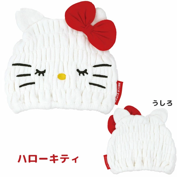 日本 Skater 吸水速乾 Sanrio 角色造型毛巾帽｜大人小童適用