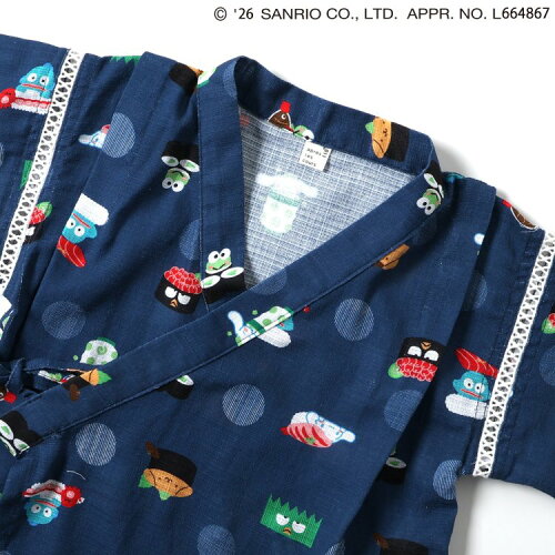 🆕【⭐訂購⭐】 🇯🇵日本直送 🌀 #SanrioCharacters 可愛壽司造型🍣 甚平套裝 🌀[ELDA-0082][260509]