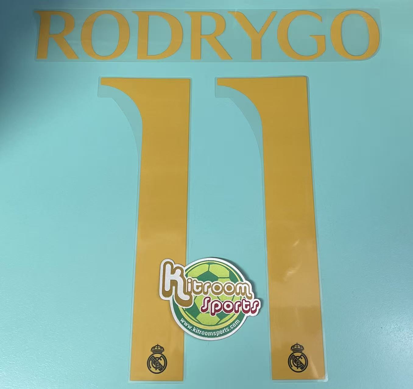 2023-24 Real Madrid Away / 3rd Nameset #11 RODRYGO