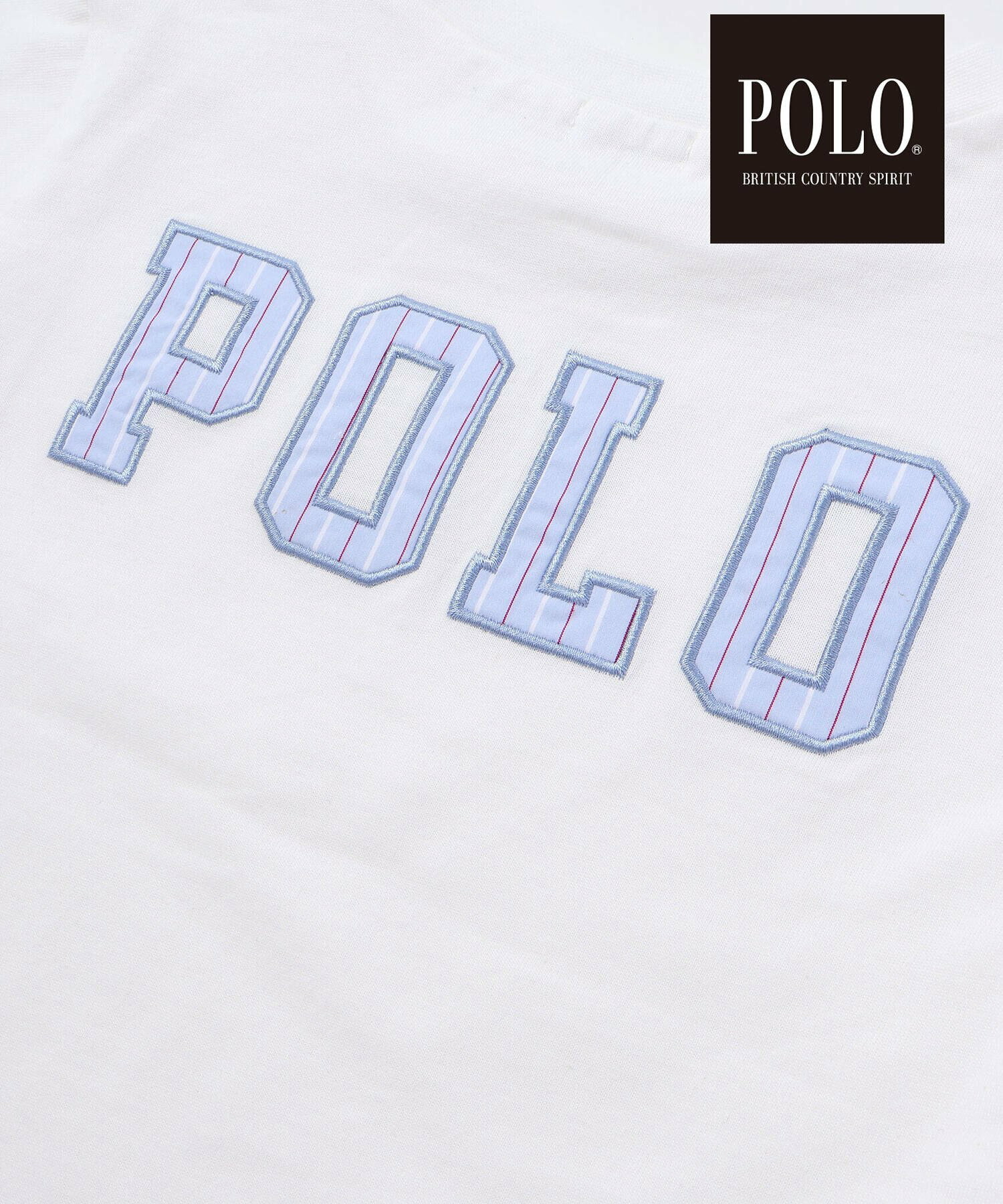 🇯🇵預訂 日本直送🇯🇵Slap Slip x Polo Bcs三色標誌後背刺繡貼花短袖T恤