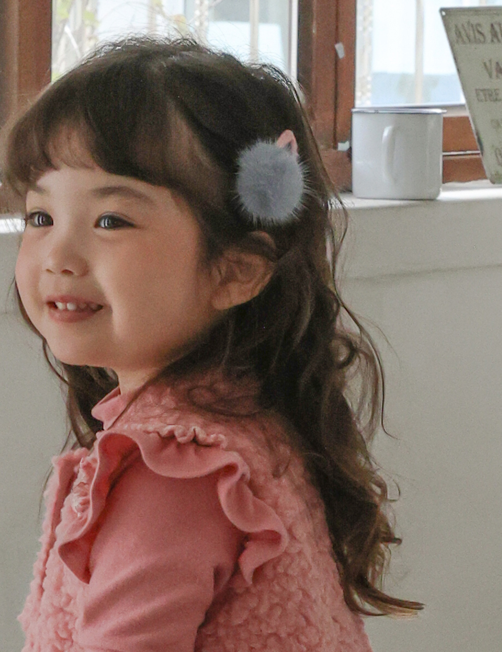 FLO | Choux cream hairpin - 4 colors (ACC)