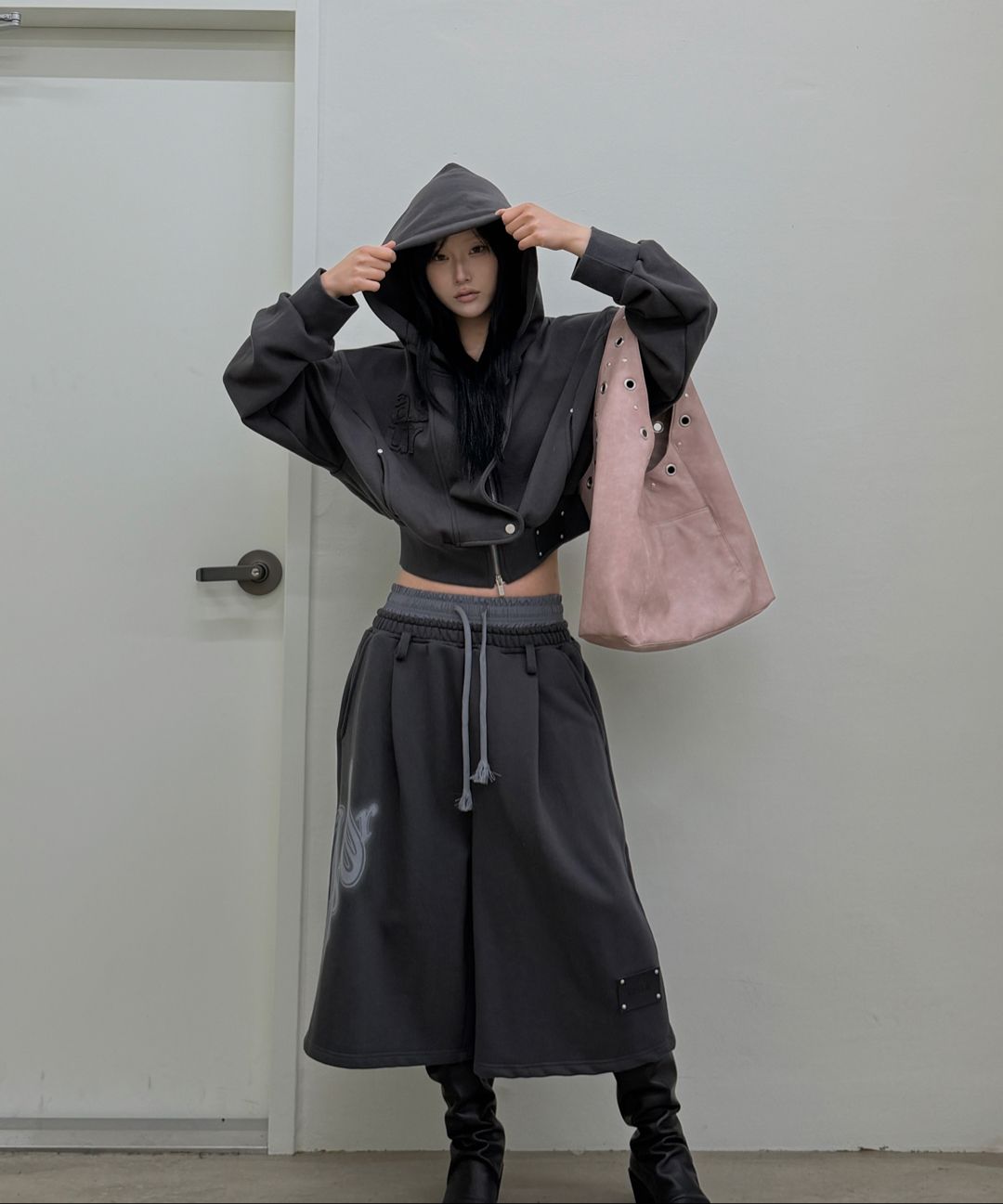 🇰🇷訂購｜asur｜Crash Eyelet Shoulder Bag 3色