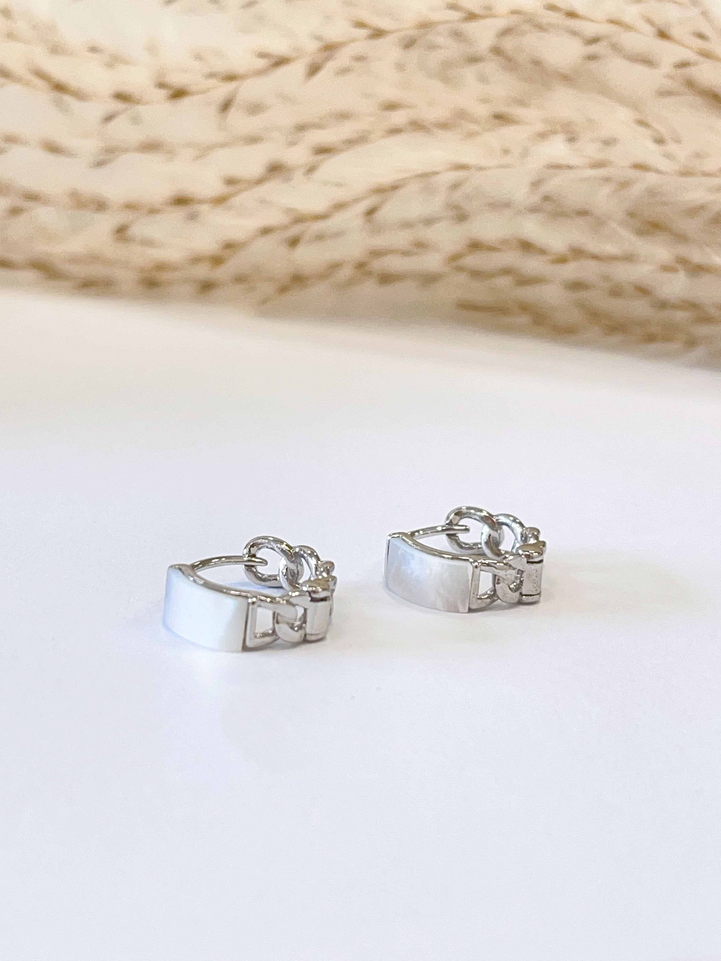 贝壳光个性设计耳扣耳环