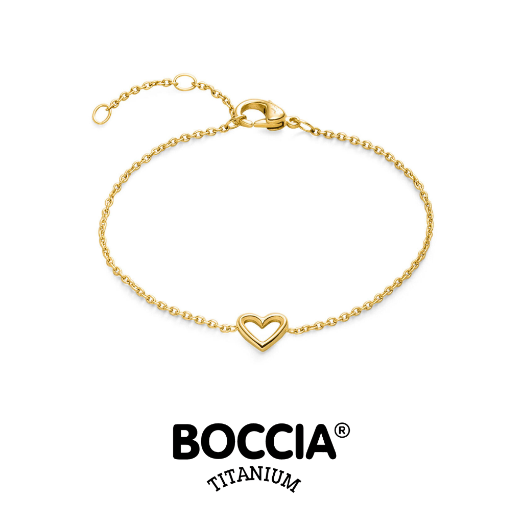 Boccia Titanium 03070-02 Bracelet 鈦金屬 / 鍍金手鏈 