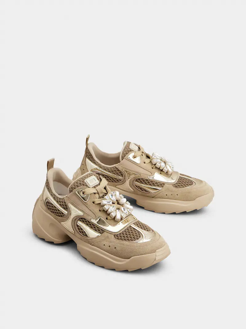 限時優惠‼️新色🆕訂貨📮RV Viv’ on the run 小鑽扣sneaker  Size 35/35.5/36/37.5/38/38.5/39/40