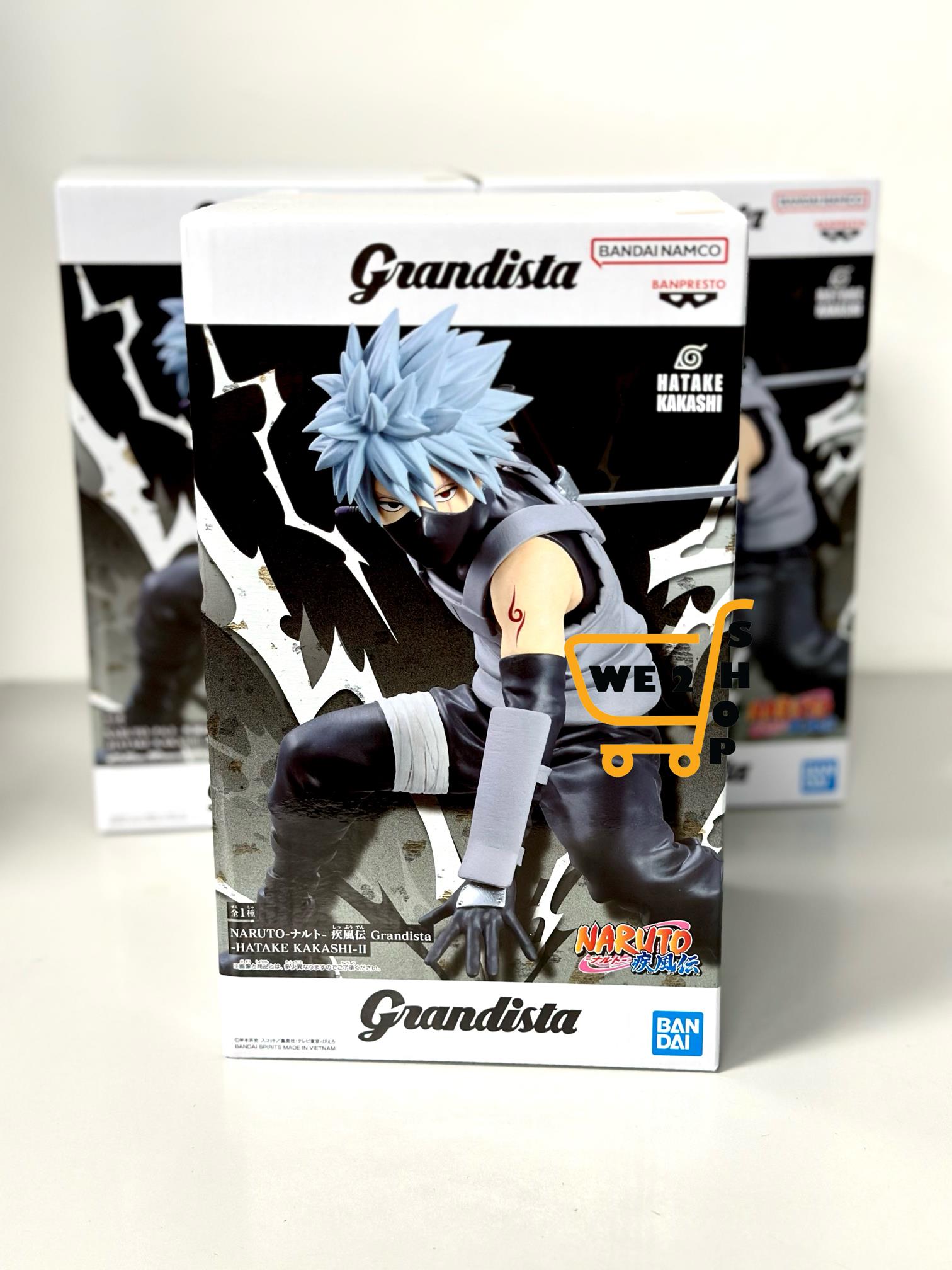 現貨發售⭐ BANDAI [GRANDISTA] 火影忍者 疾風傳  旗木卡卡西 第二彈 (HBP-71679)