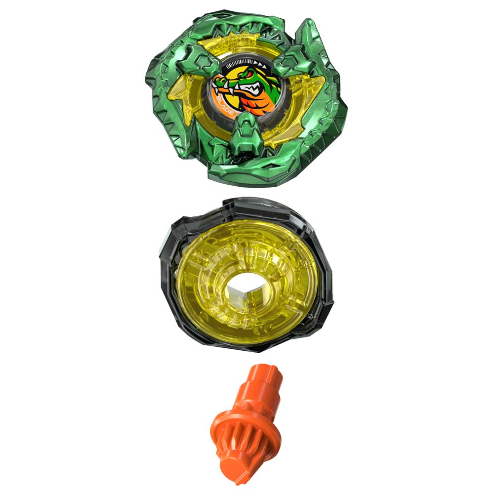 Pre Order 爆旋陀螺X 巨鱷粉碎 BEYBLADE X Bite Croc 2-60Q 拉線發射器 連限定手柄套裝 (美版) (預訂)
