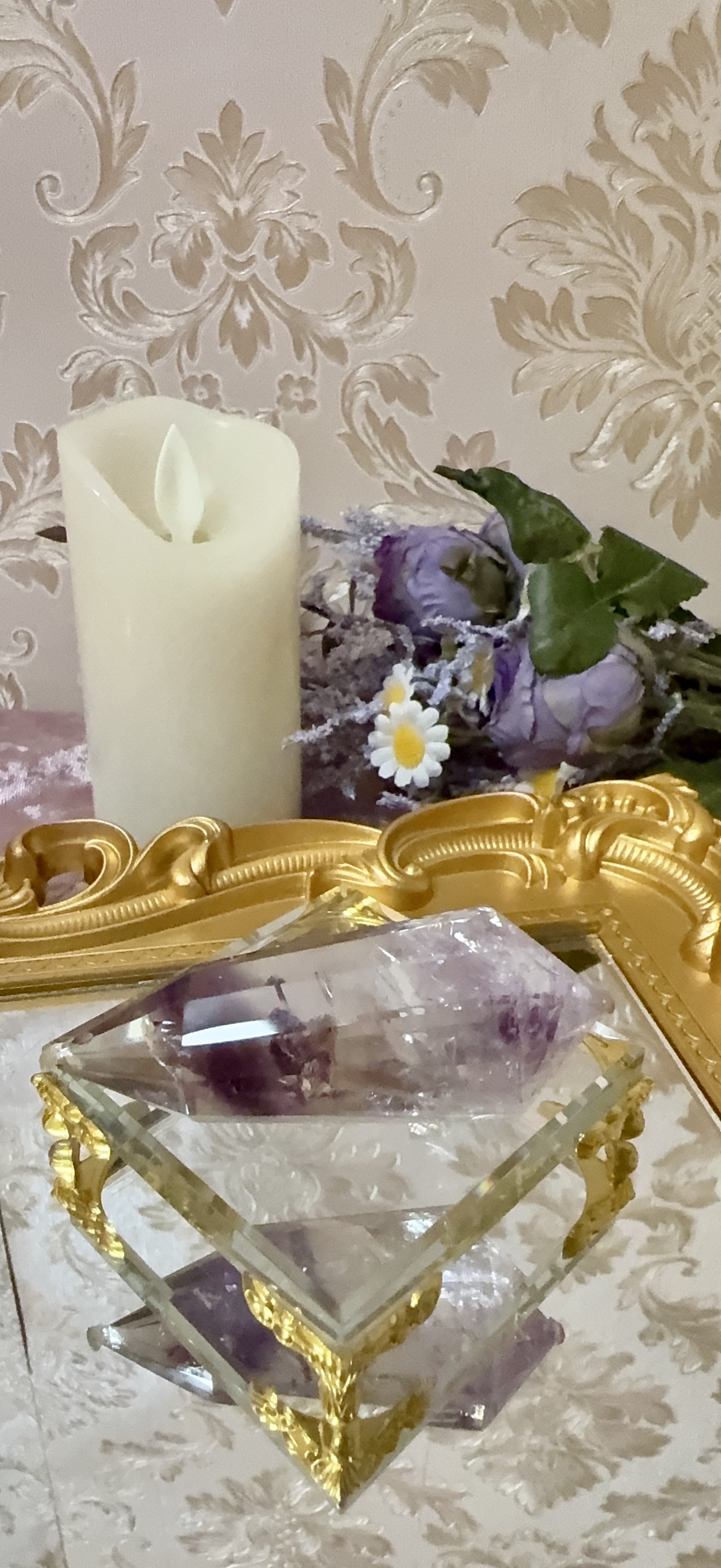 【能量權杖】巴西巴希亞 Vogel 沃格爾風格紫水晶 ‧ 雙尖療癒能量石 🔮