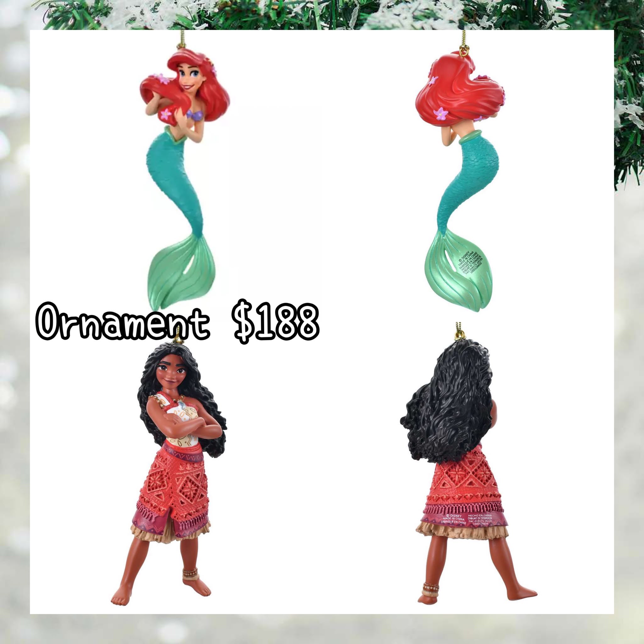 ：日本：2026 DISNEY CHRISTMAS ORNAMENT 2/10 日本發賣 ORNAMENT