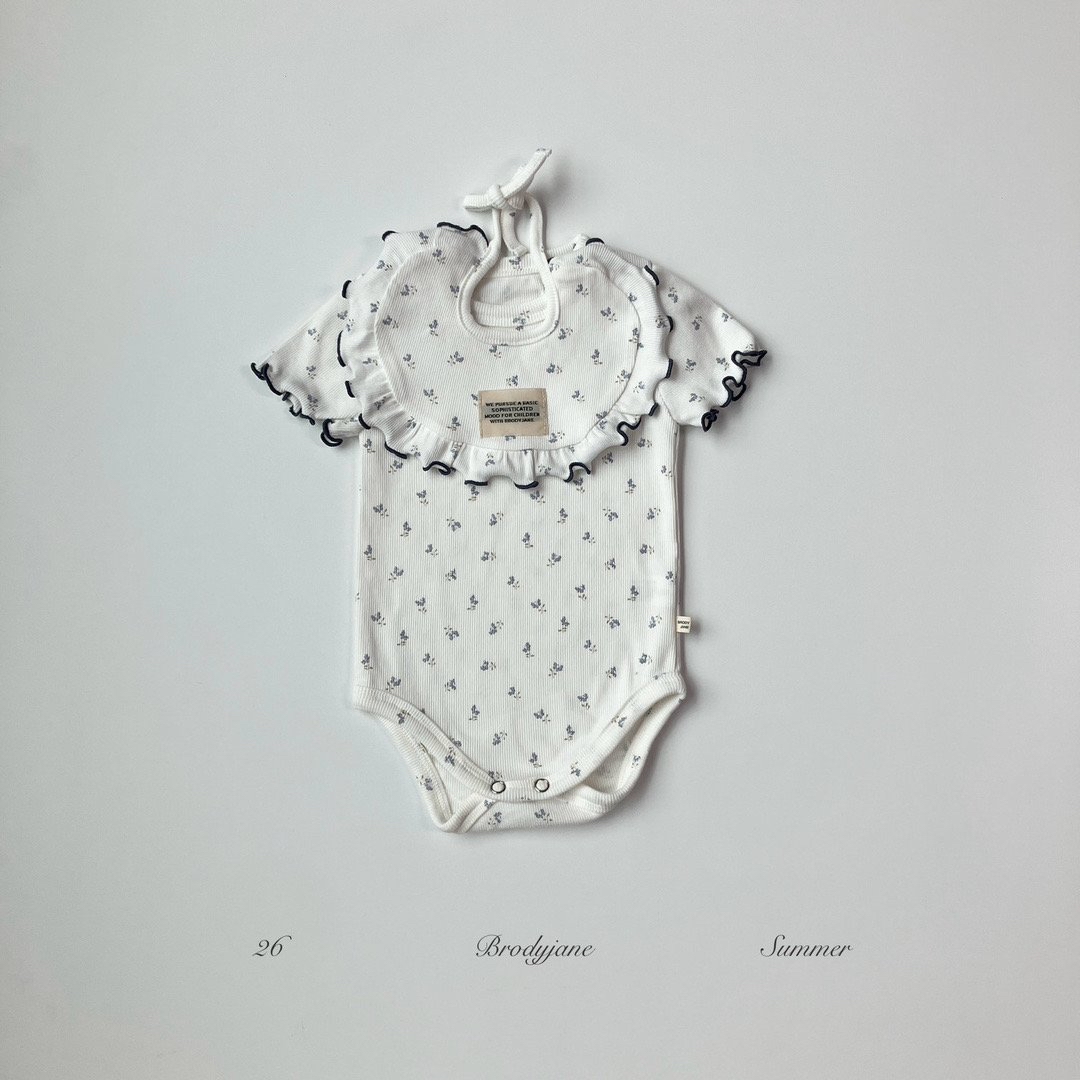 Blueberry Flower Short-Sleeve