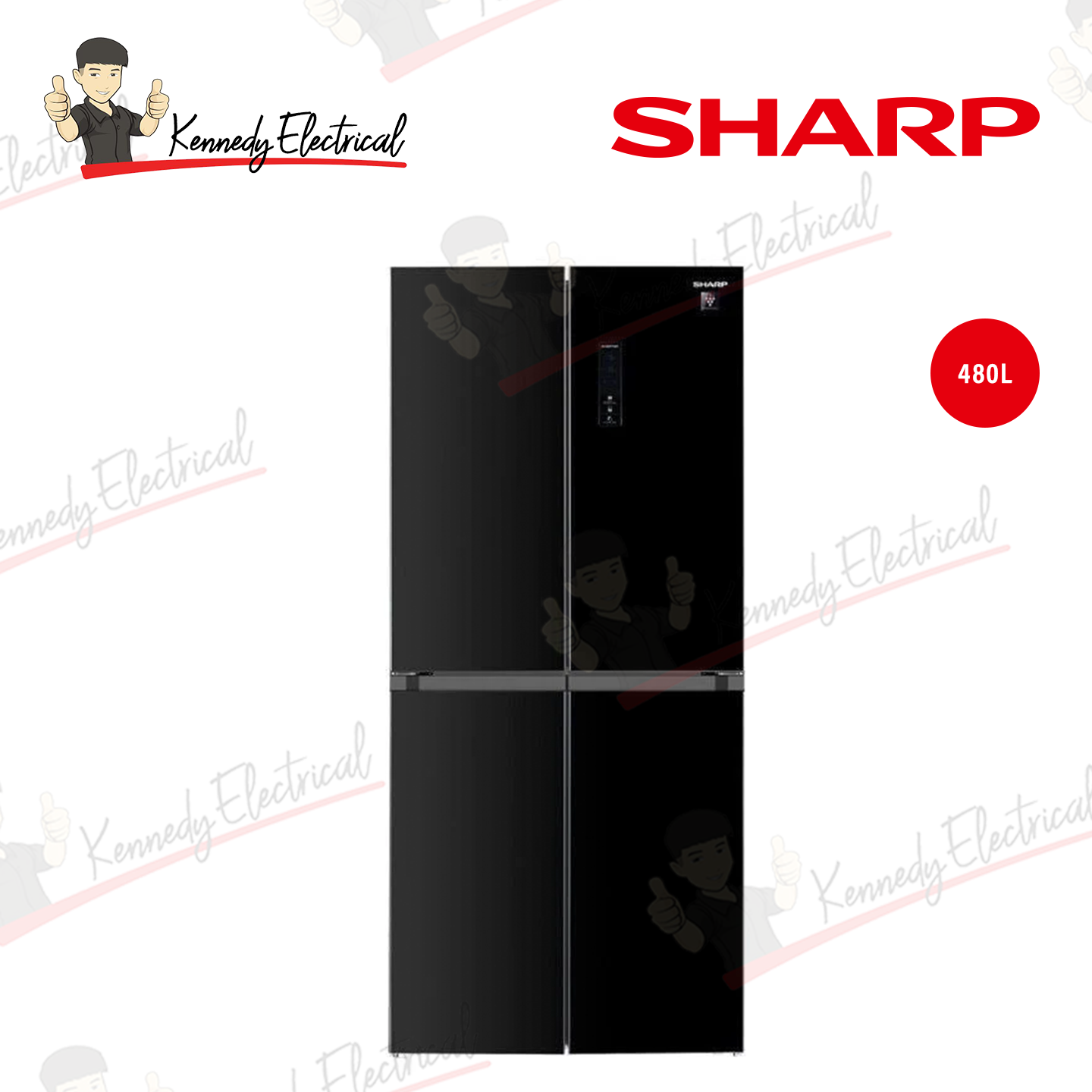 Sharp 480L 4-Door French Refrigerator (SJF489MK)