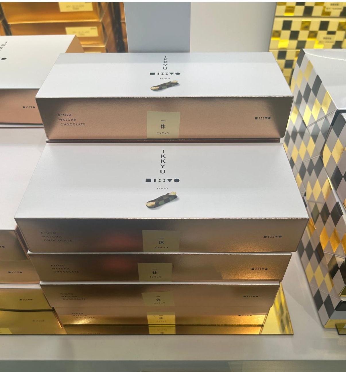 京都高島屋獨家販售的限量版甜點 IKKYU 抹茶點心5入