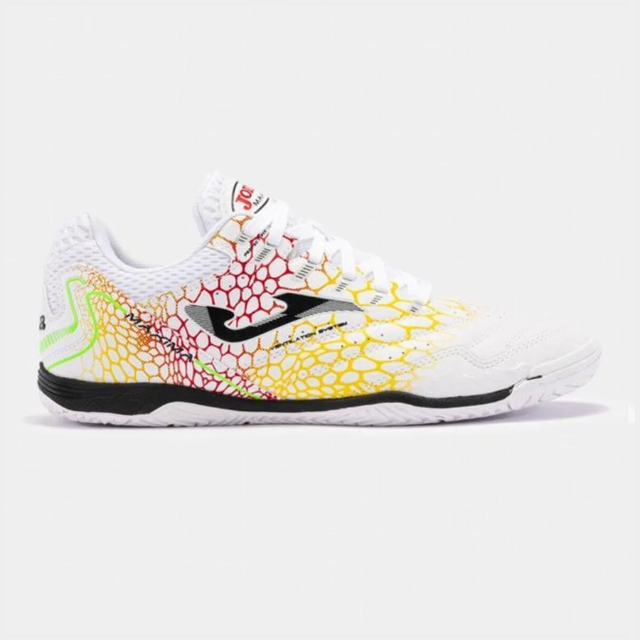Futsal Shoes Maxima 24 White Yellow