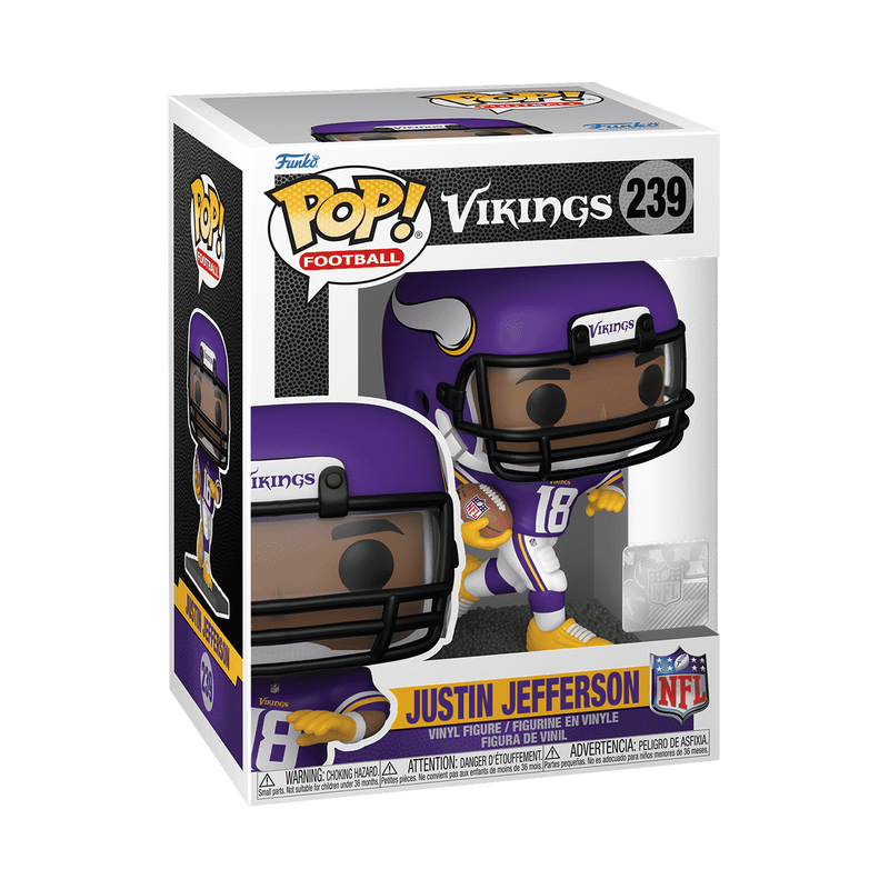📦訂購 美國代購 Funko POP! NFL Justin Jefferson Figure 明尼蘇達維京人 模型