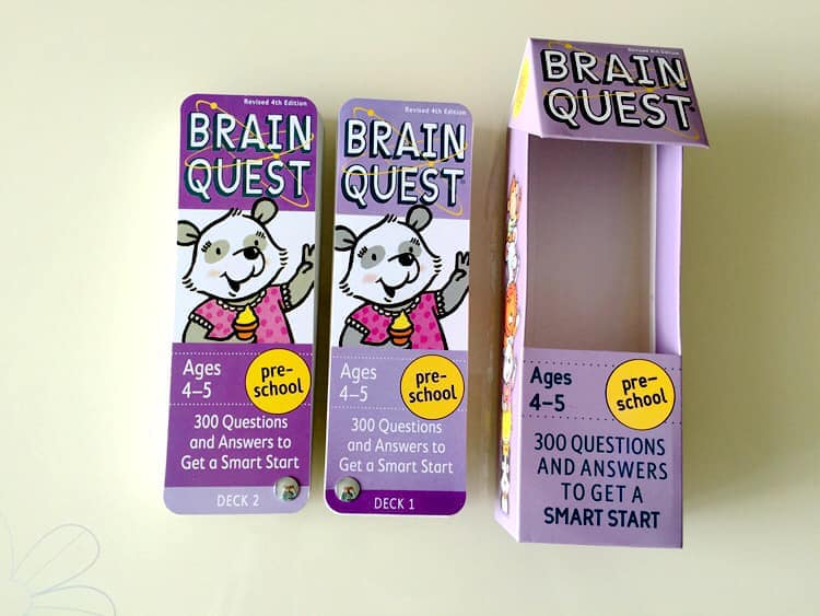 Brain Quest 大腦任務 學前認字智力開發問答卡｜4 boxes｜Suitable for ages 2-6