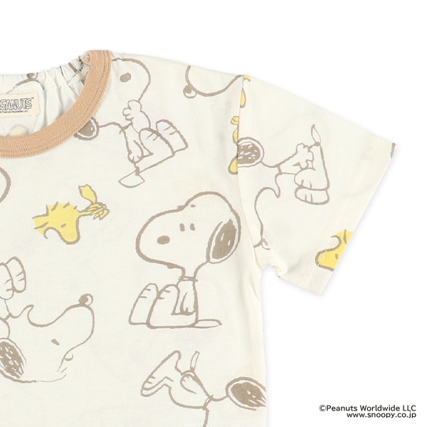 🇯🇵預訂 日本直送🇯🇵Snoopy史努比滿印包腹短袖家居服上下套裝