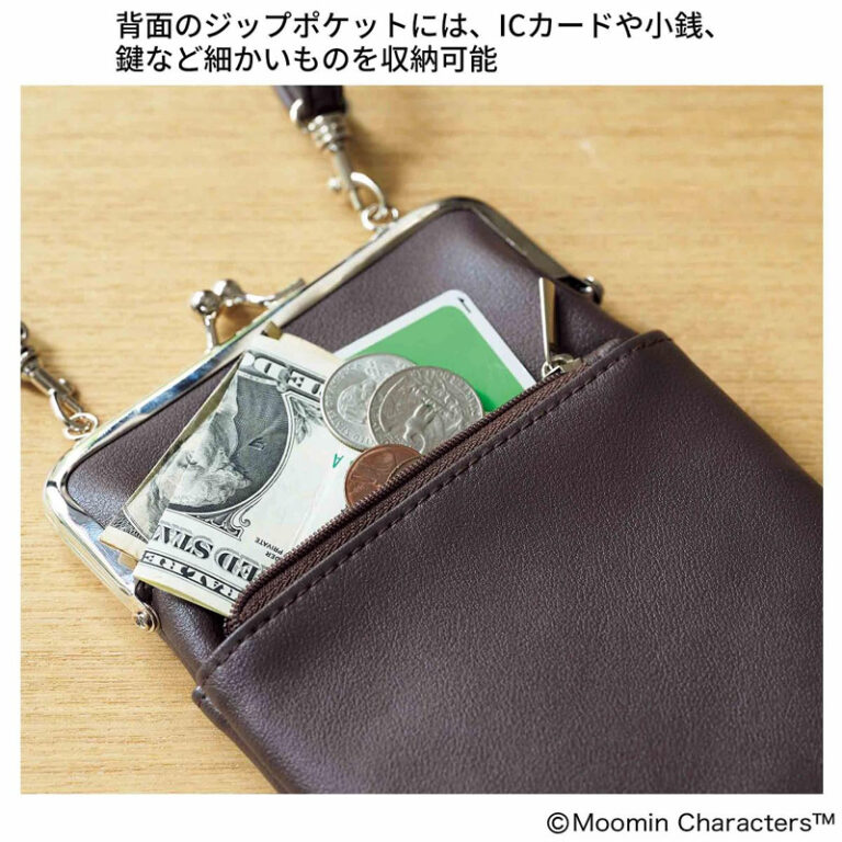 MOOMIN 扣環式智慧型手機單肩袋&掛飾    OB004038