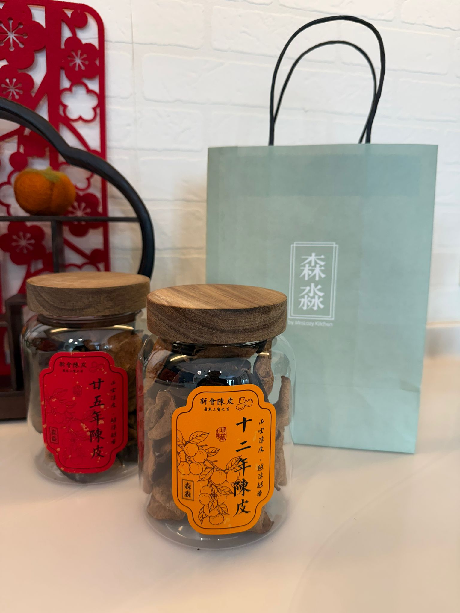 森淼正宗新會東甲大紅陳皮【12年】