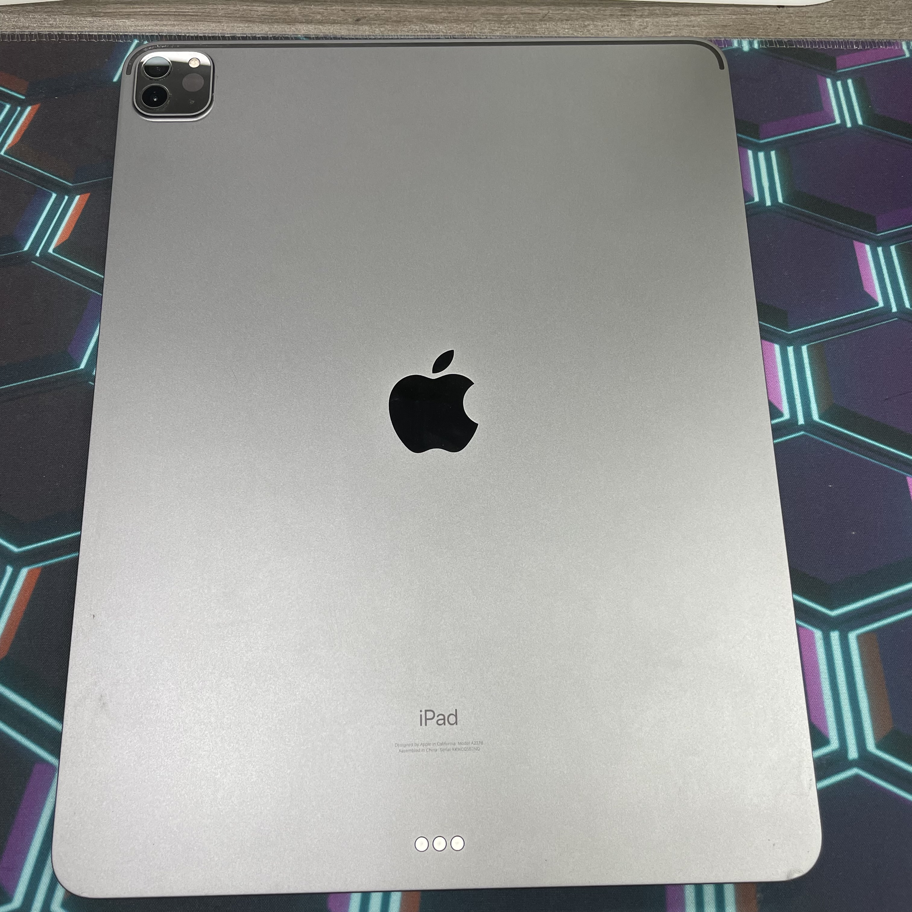 *711088 iPad Pro 5 12.9吋 M1 勁靚機 128GB WIFI版 灰色 gray