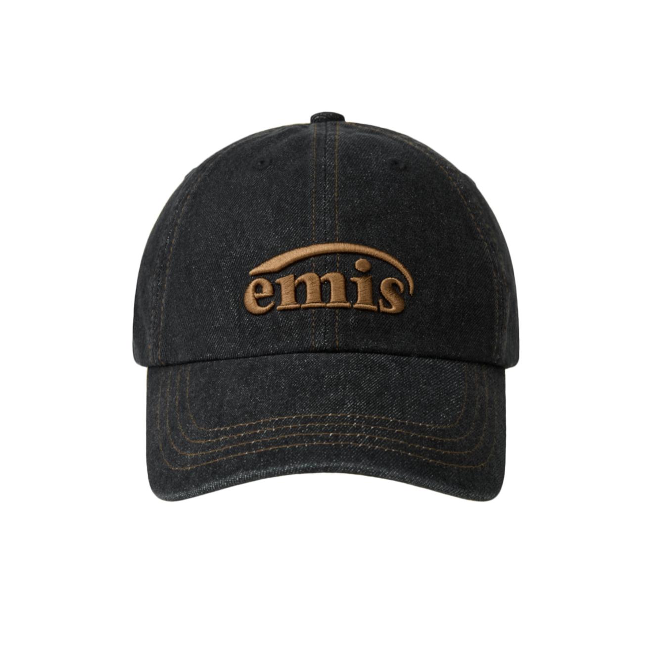 韓國直送 EMIS One Tone Washed Denim Ball Cap 牛仔帽