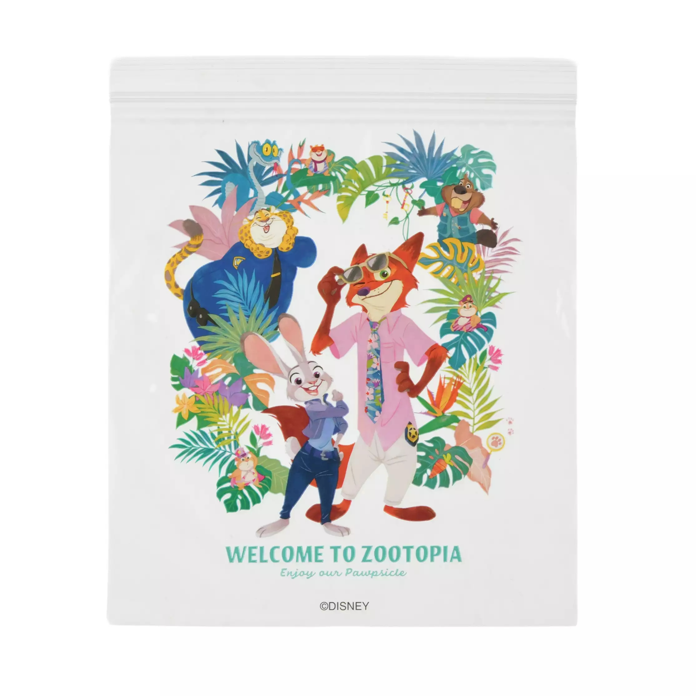 🌸 【預訂】Zipper Bag - TROPICAL ZOOTOPIA