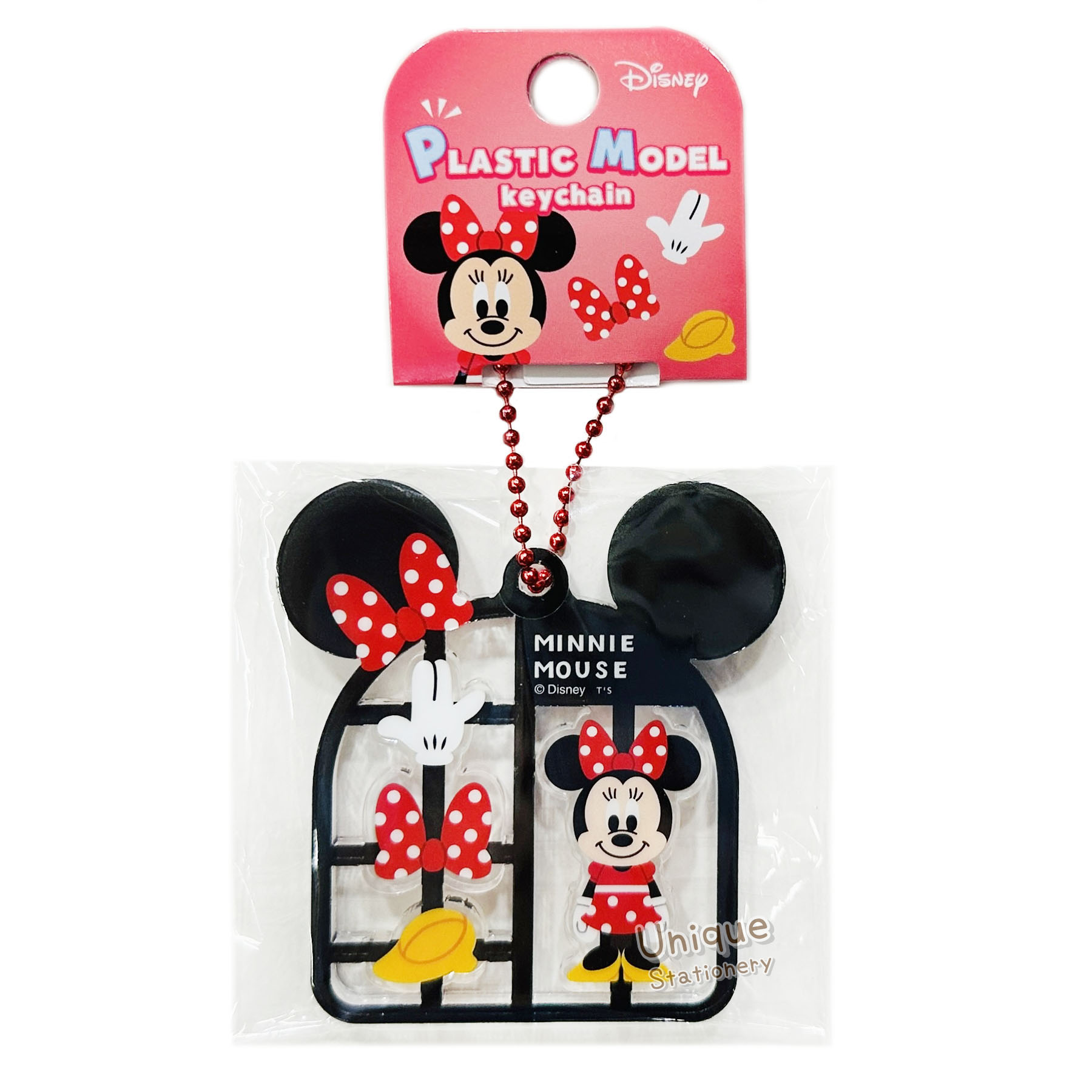 現貨｜Disney Minnie Mouse 米妮老鼠 日版 模型造型 亞加力 鎖匙扣 (DN-5549315MN)