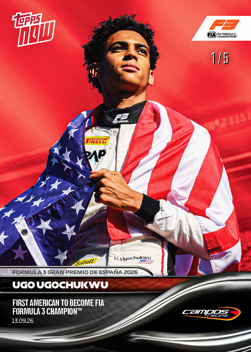 Ugo Ugochukwu - 2026 Formula 1® Topps NOW® #61【團購】