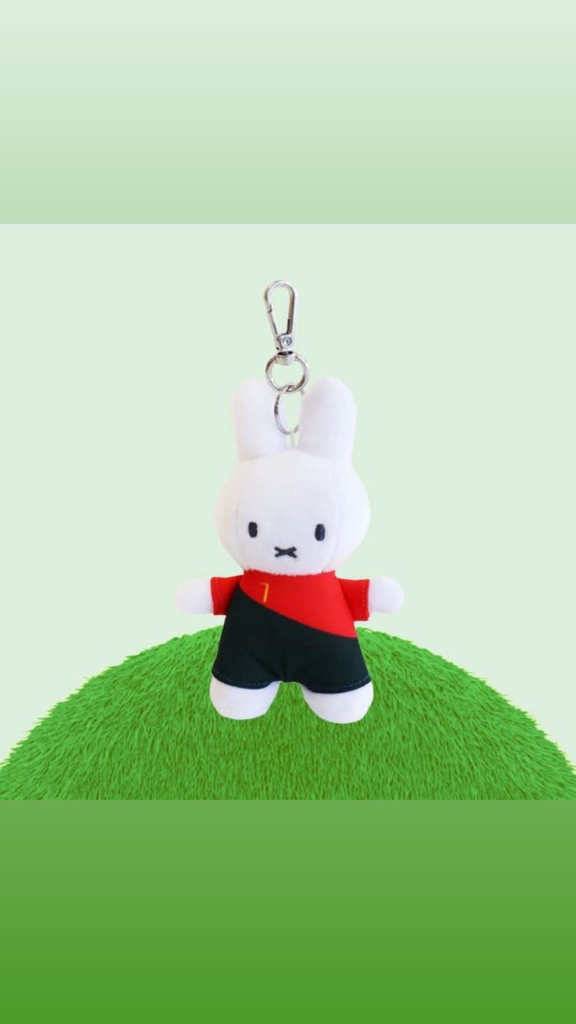 新登場 [韓國直送] 26年世界盃限定 Miffy/Melanie公仔掛件匙扣 