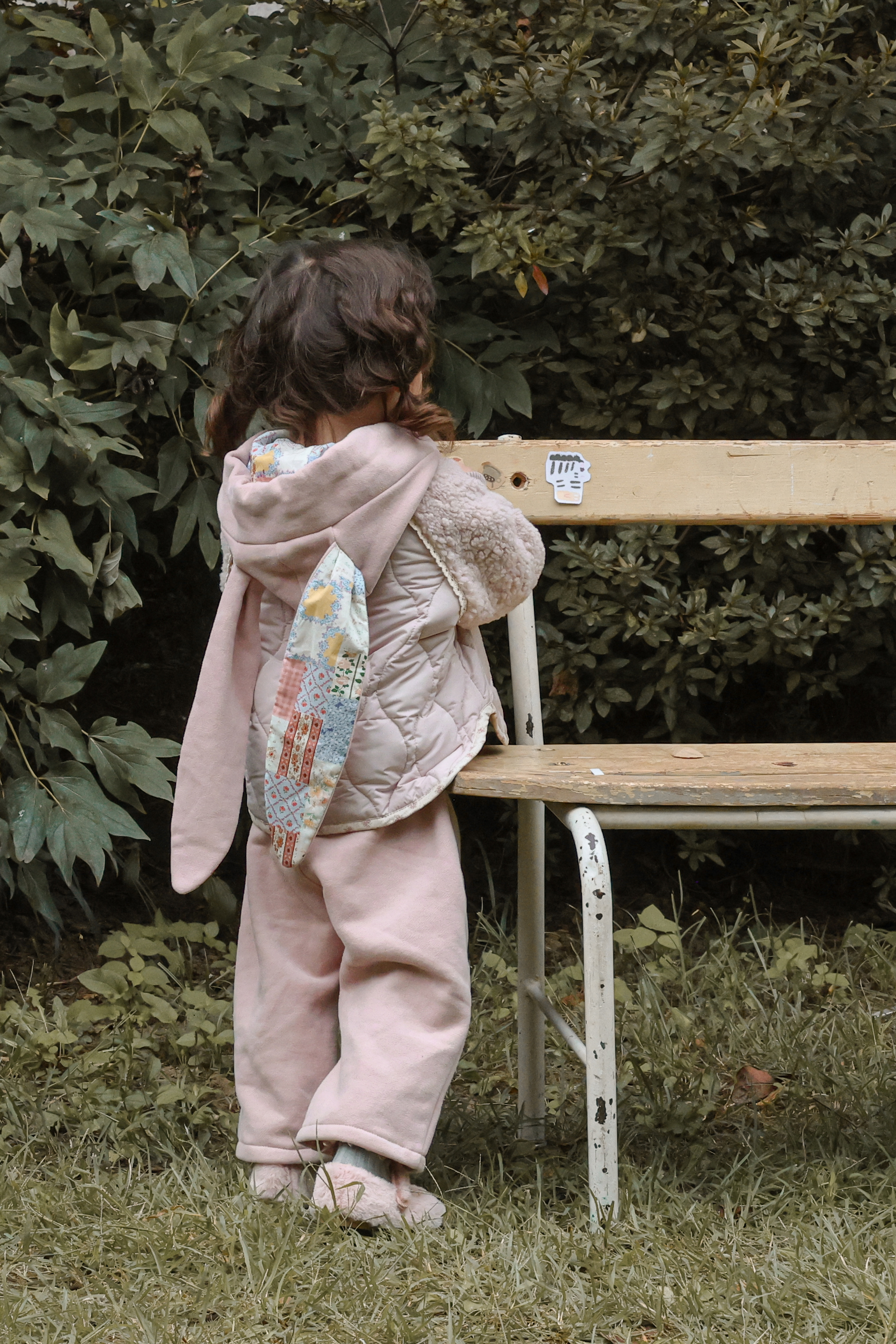 FLO | Noel quilted jumper Beige