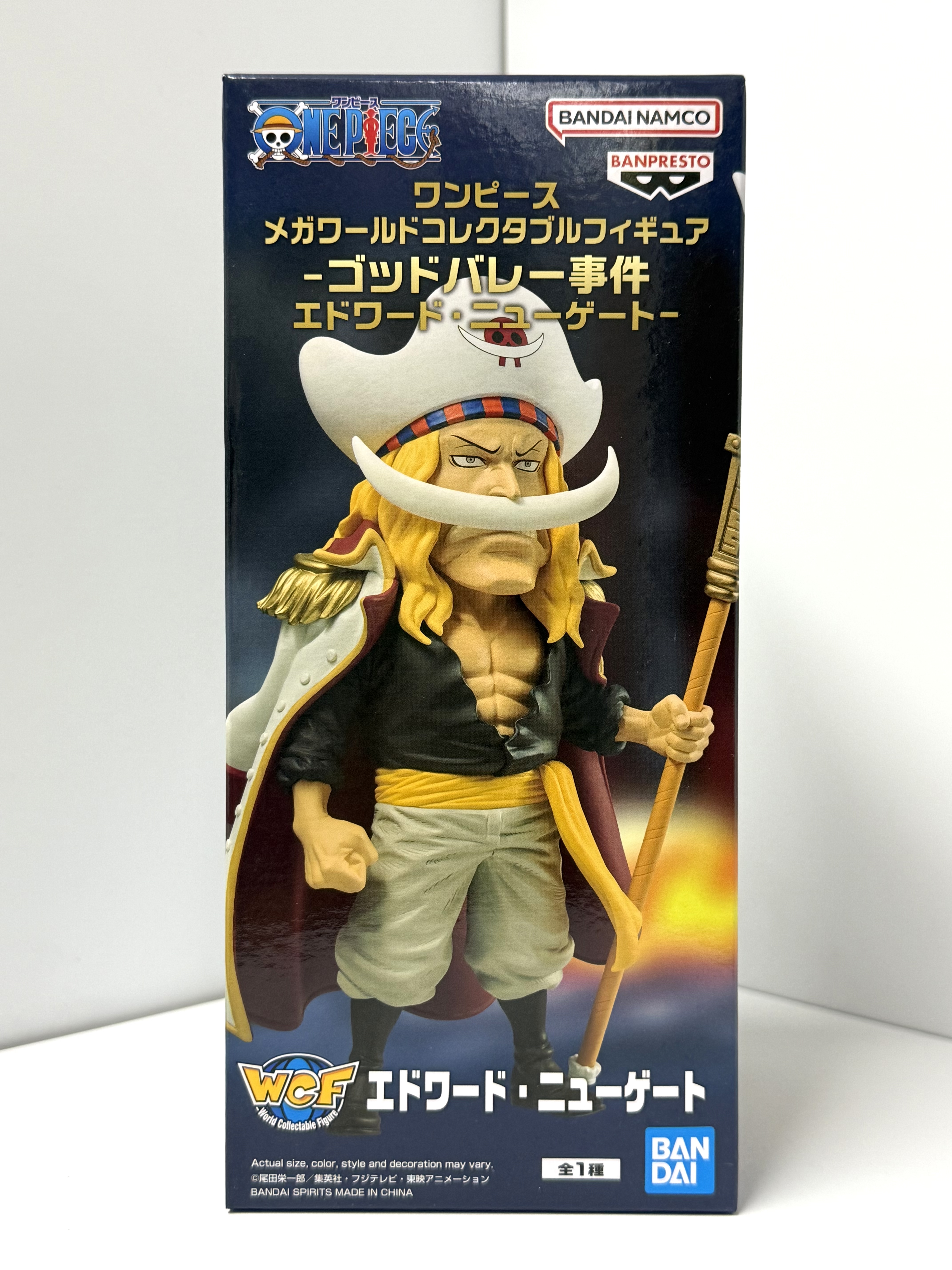 海賊王 Mega WCF 白胡子 景品 One Piece 白鬍子 figure