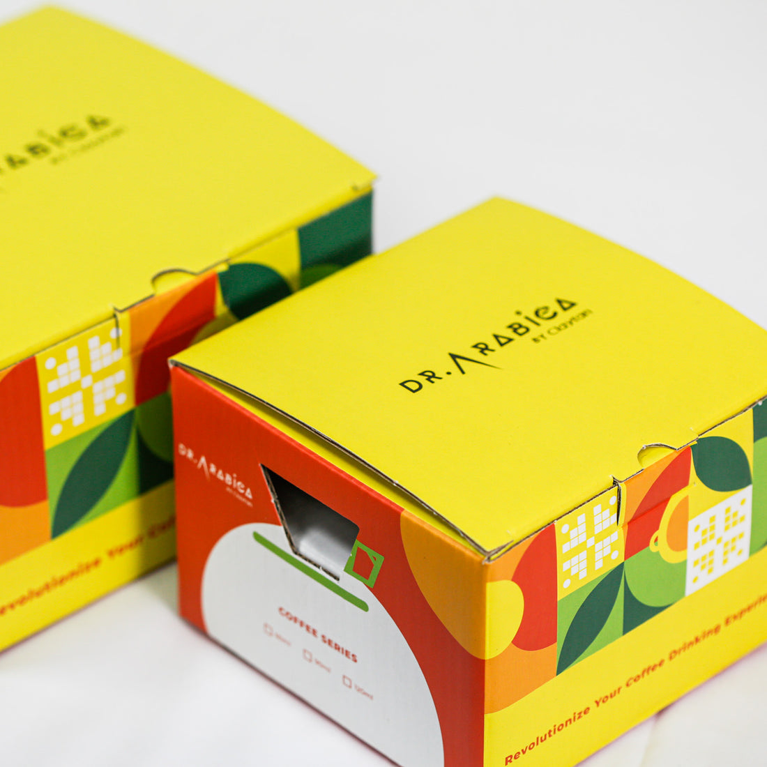 Dr. Arabica Professional Series - Cappuccino 180ml & 250ml Cup & Saucer TML05, TML06 & TML07 with Gift Box