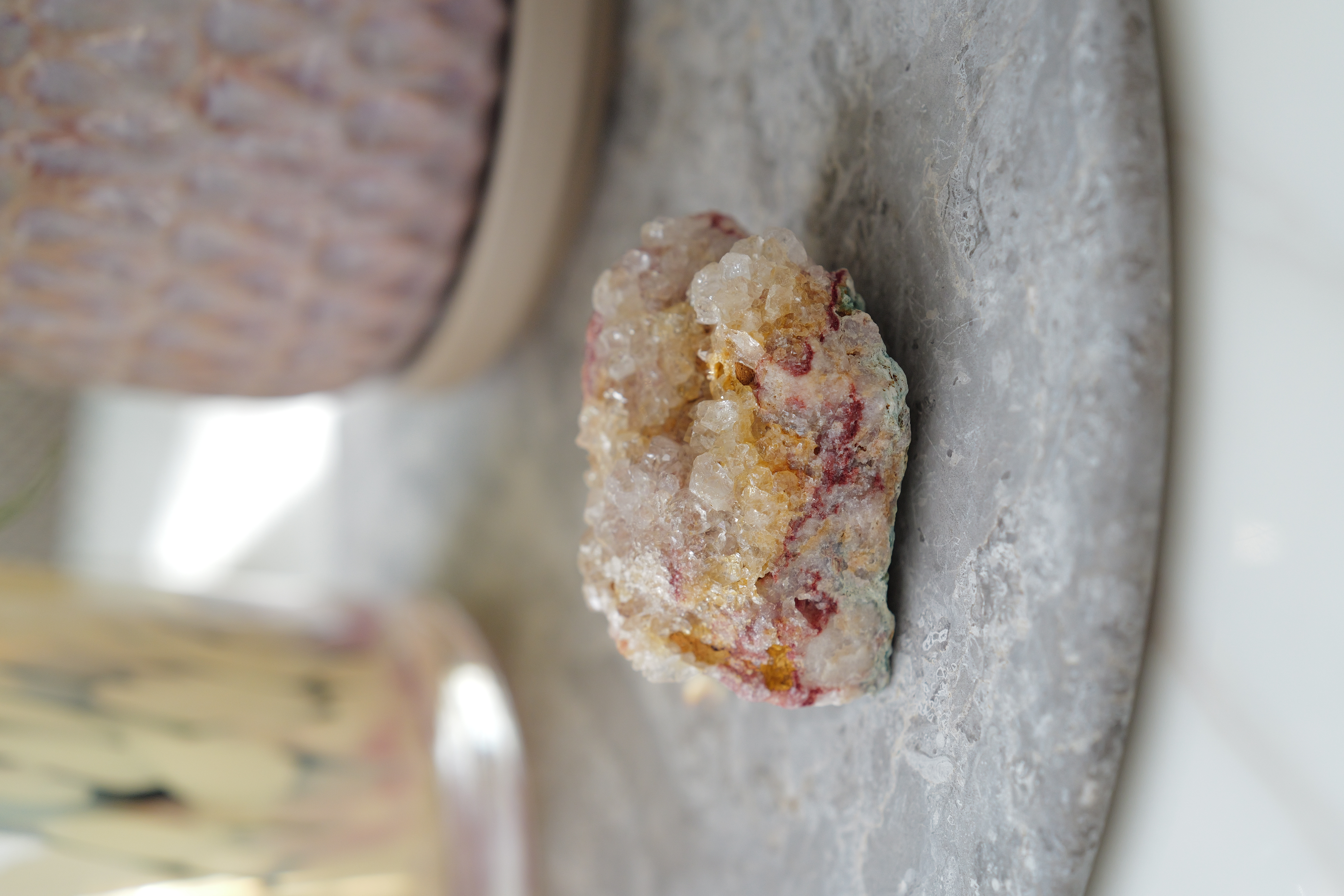   ༒5.5cm Pink Amethyst Geode༒ PA.7052H3m-RA22*3m6