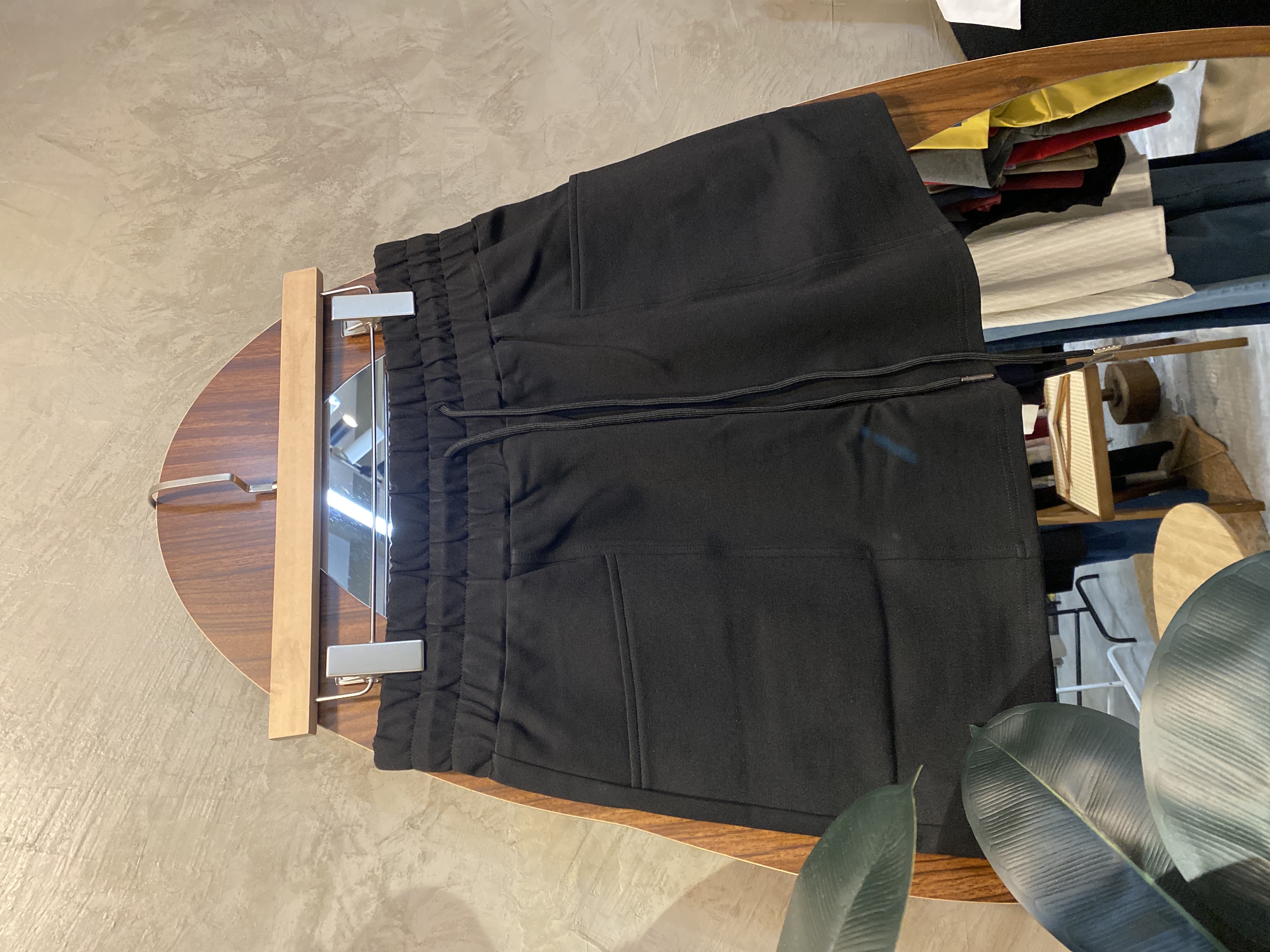 ✨4562号-高腰运动风抽绳短裙