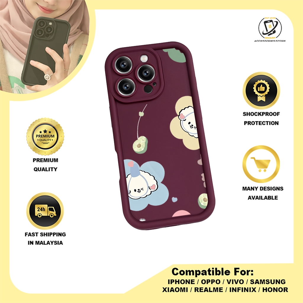 TPU DESIGN CASE PHONE FOR REALME - DESIGN CUTE B