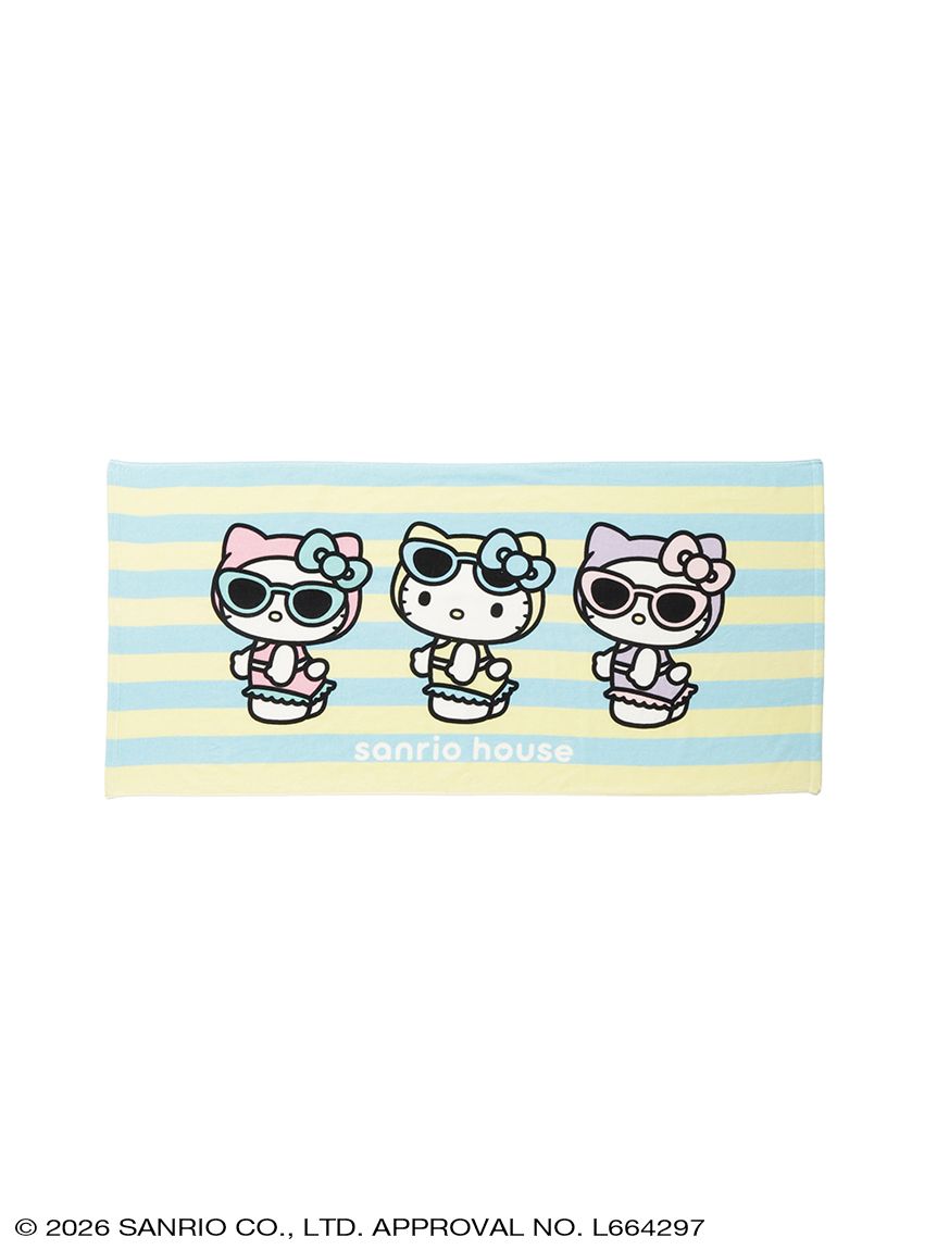 🎀【預訂】Sanrio Summer Beach Club 沙灘巾 W