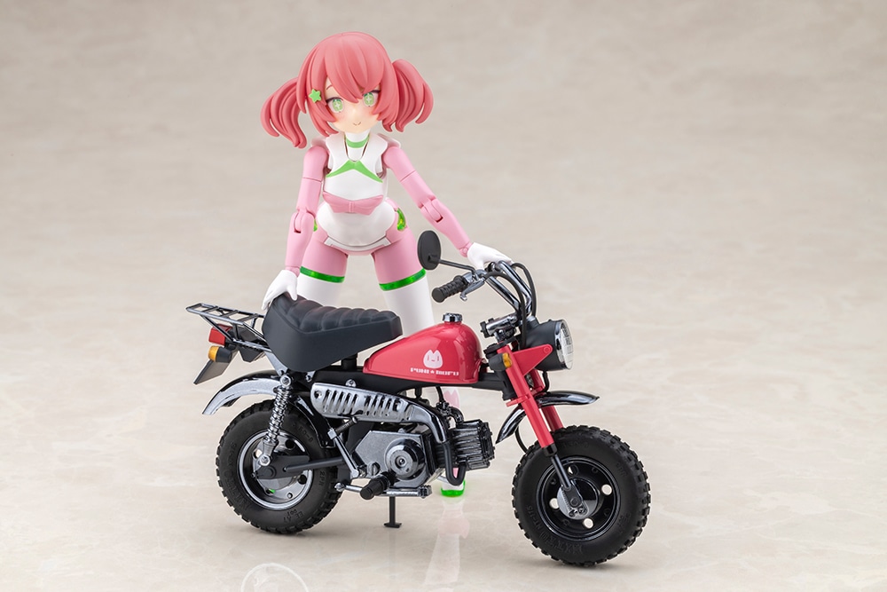 (預訂訂金 $100) (總價 $316) 壽屋 Kotobukiya Megami Device 女神裝置 PUNI MOFU RACING MAO with Honda Z50J-1 Monkey 模型 (KO08729) (行版) 