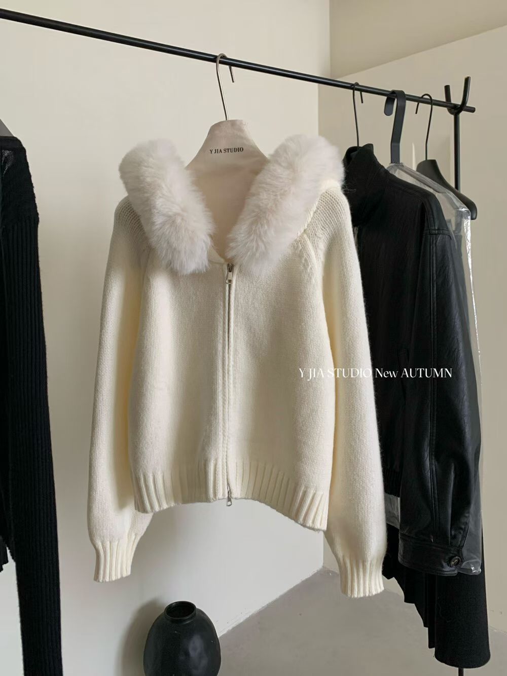 4199 毛衣 LONG SHIRT （毛可以拆卸）