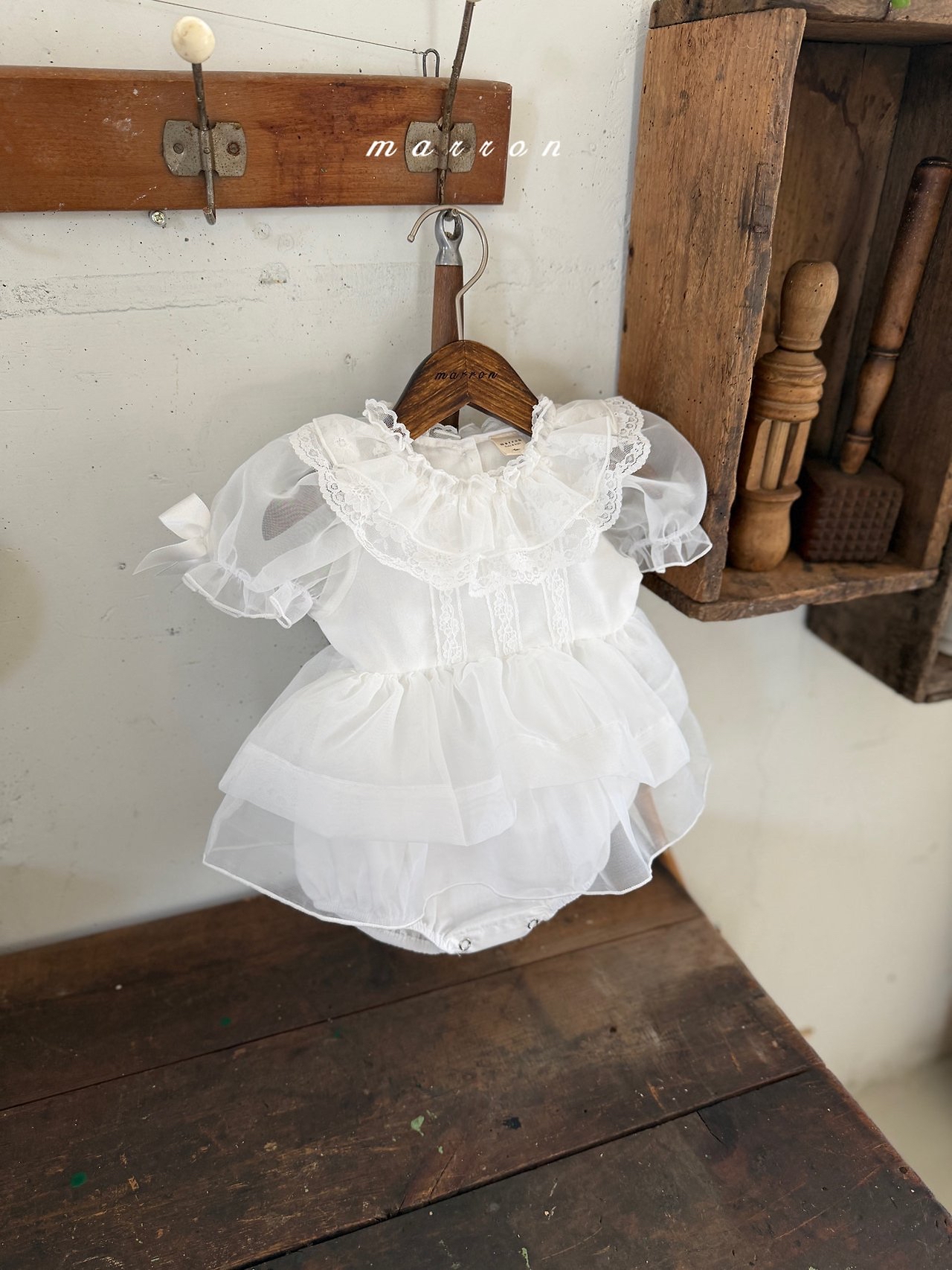 🇰🇷Marron 包屁(不含蝴蝶結領）