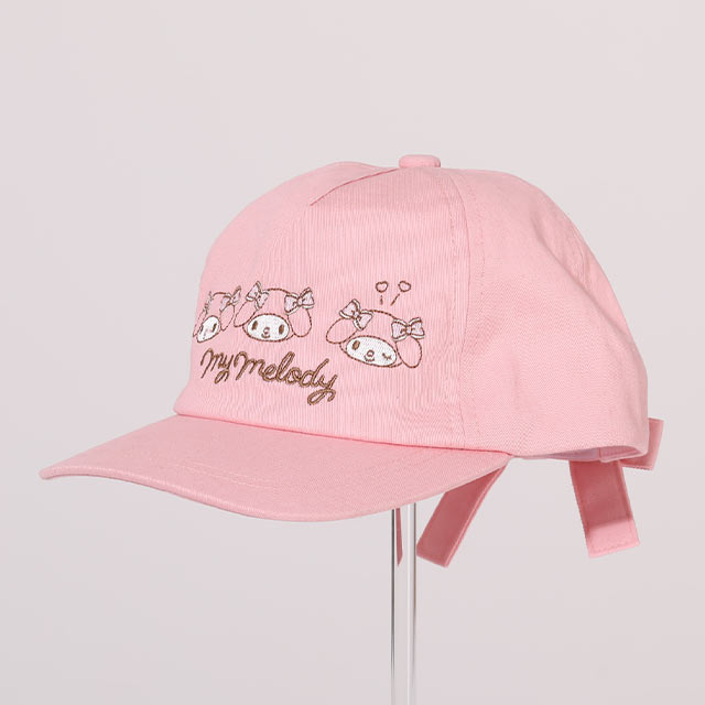 🆕【⭐訂購⭐】日本直送 🇯🇵🌀#Sanrio 後繫絲帶設計 刺繡cap帽［4款選］🌀[ELCA-0176][260415]