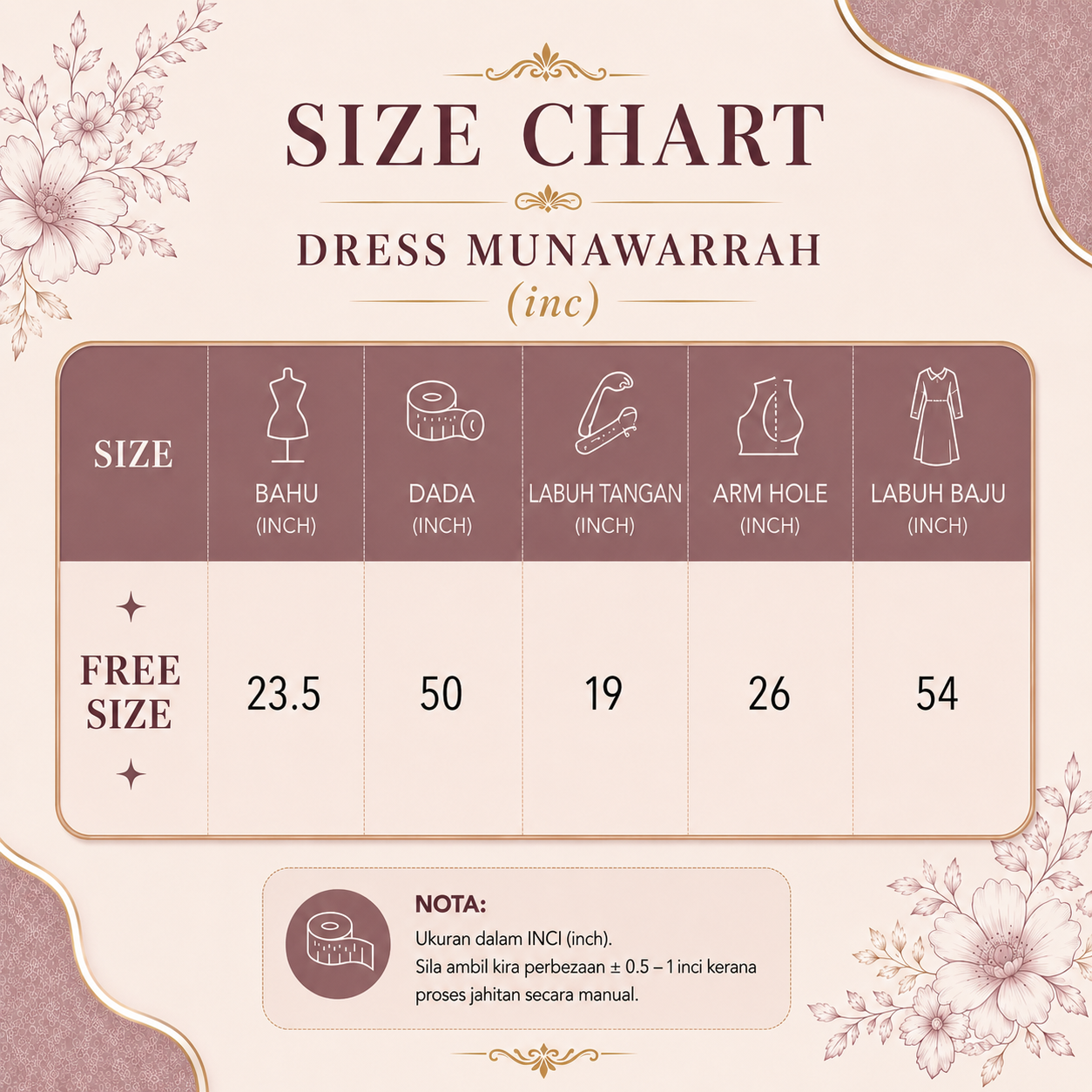 Dress Munawwarah