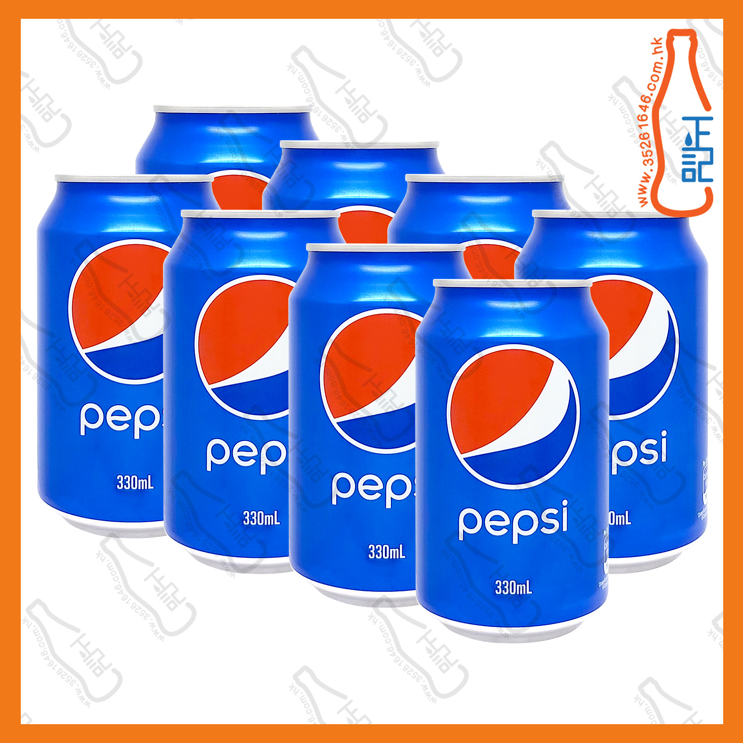 ==(罐裝)百事可樂 330ml x 8罐 /份