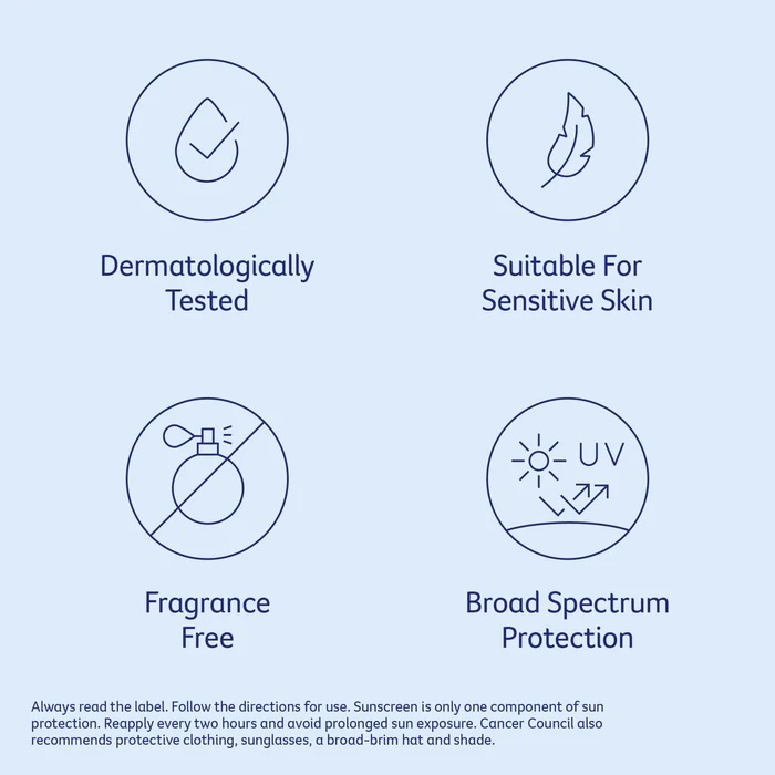 Cancer Council 澳洲成人日常防曬保濕面霜SPF50+(紅色)75ml